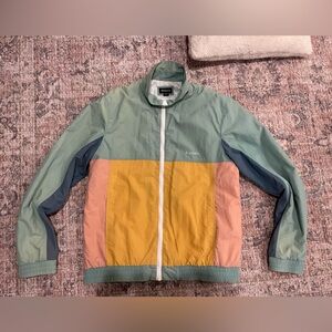 Barney’s Cool multicolored windbreaker jacket